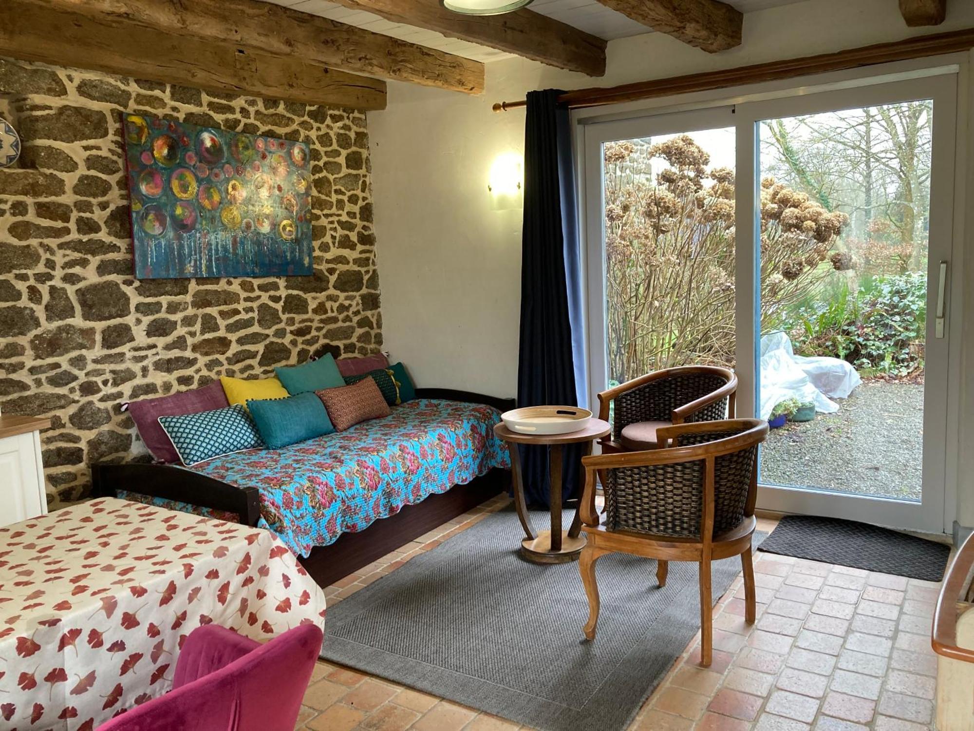 Bed and Breakfast Au Pont Ricoul Saint-Pierre-de-Plesguen Экстерьер фото